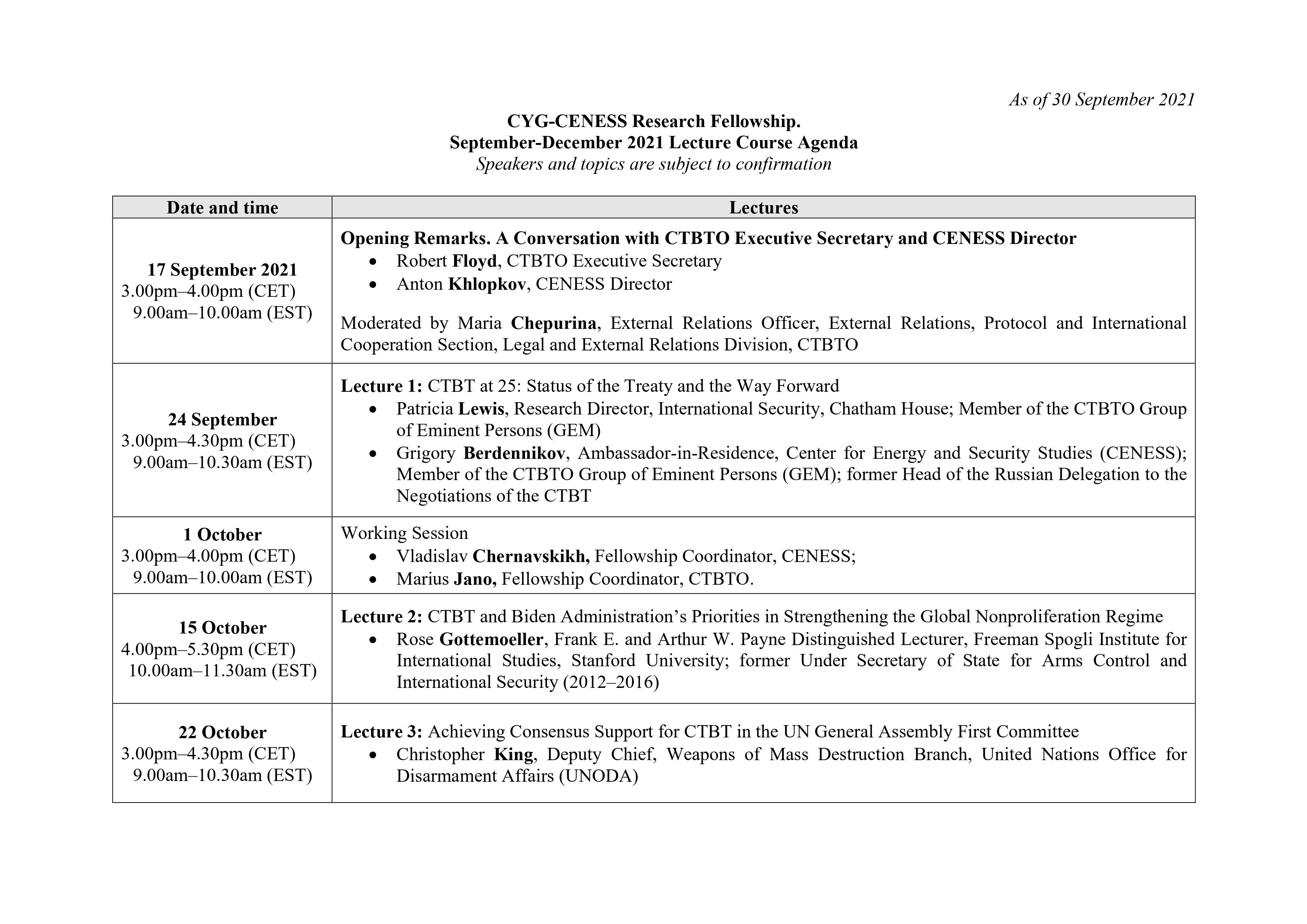 program